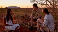 sitting in the outback | Uluru Australia | Uluru Rockies | Ayers Indigenous Tourism