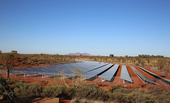 Tjintu solar field