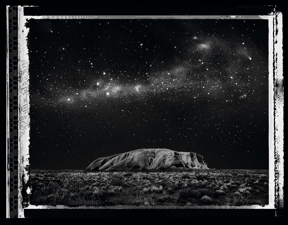 Uluru night
