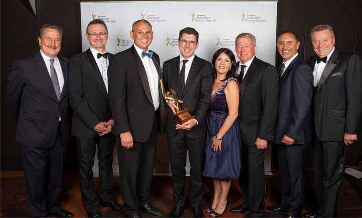Quantas Australian Tourism Award winners