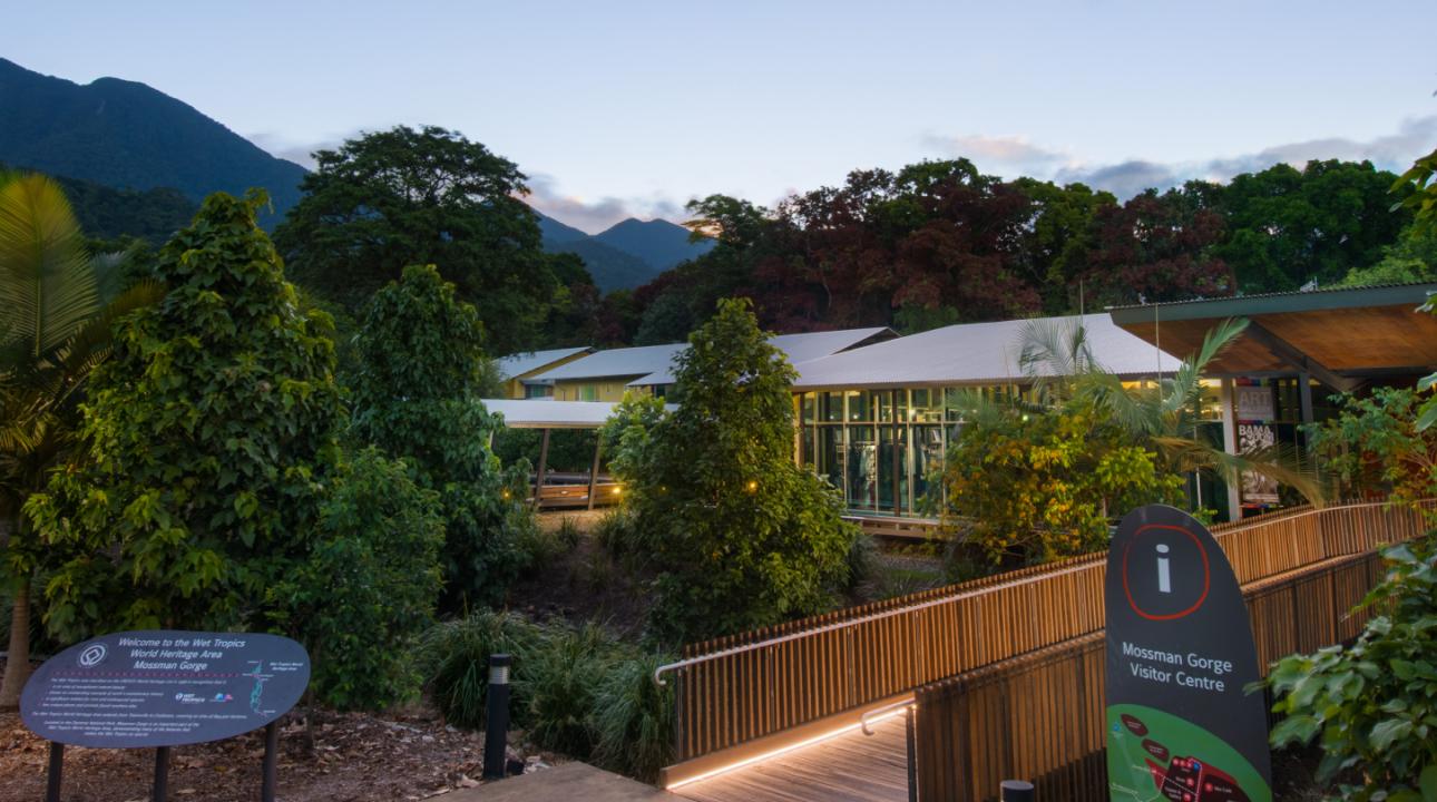 Exterior of the Mossman Gorge Centre