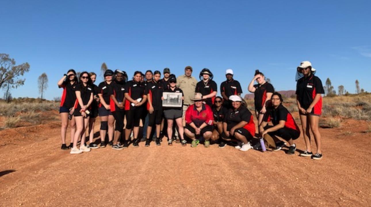 Ayers Rock Resort staff team photo