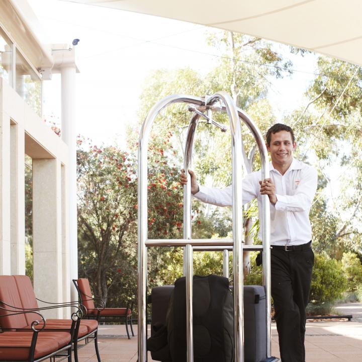 Hospitality staff member