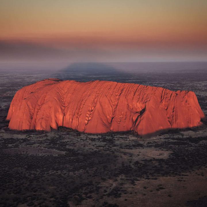 Uluru Helicopter Tour Sunset