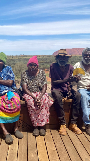 Wintjiri Wiru Working Group with Brolga Awards