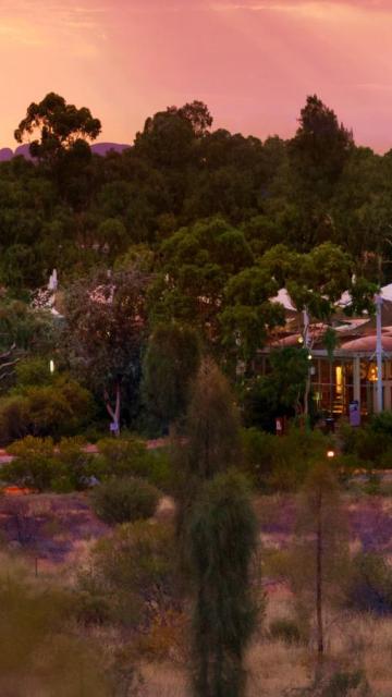 The Yulara skyline at night