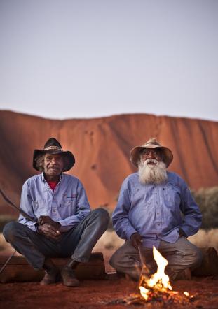 two indigenous men